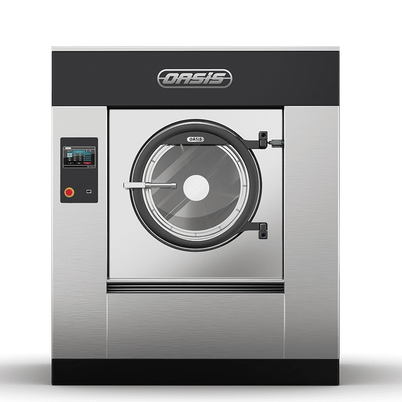 OASIS 120KG Softmount Washer Extractor model SXT1200F, professional laundry equipment for facilities in Morocco, main product image
