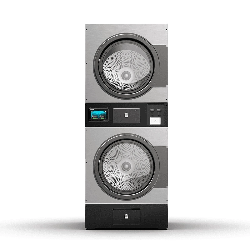 OASIS 20KG Vended Stacked Tumble Dryer model HS20, professional laundry equipment for facilities in Morocco, main product image