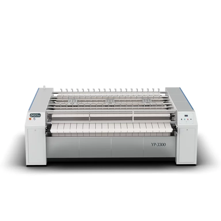 OASIS 3 Meters 3 Rolls Flatwork Ironer model YP3000III, professional laundry equipment for facilities in Morocco, main product image