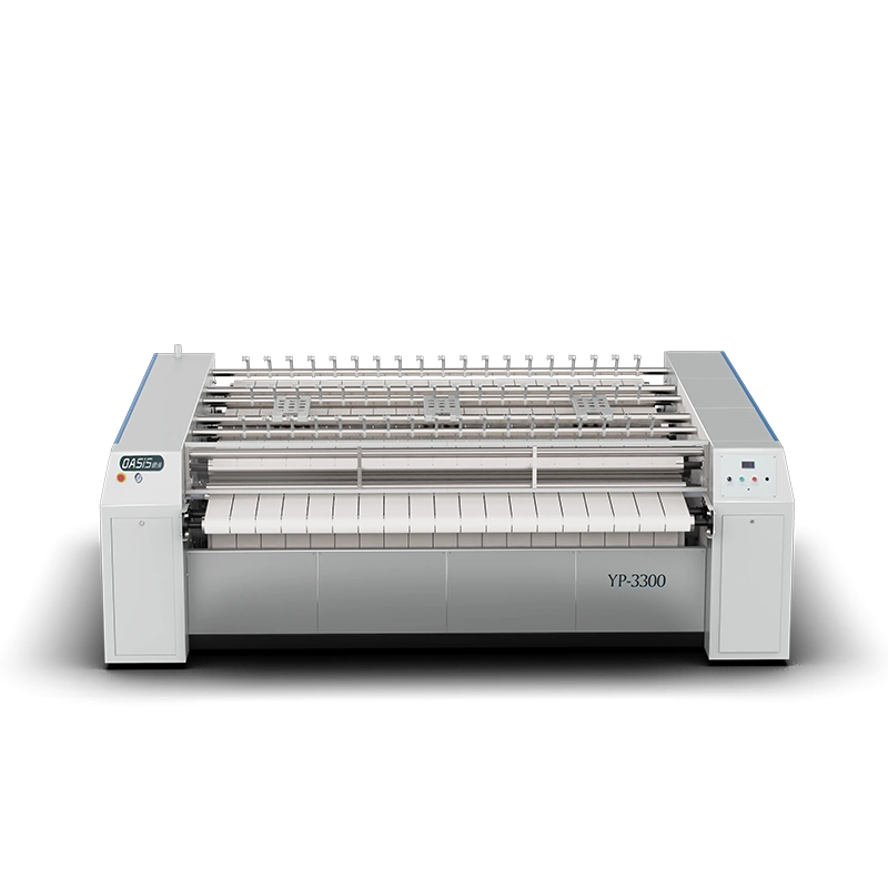 OASIS 3 Meters 6 Rolls Flatwork Ironer model YP3000VI, professional laundry equipment for facilities in Morocco, main product image