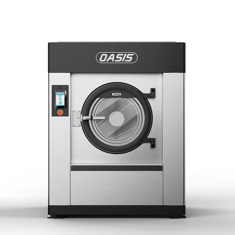 OASIS 80KG Softmount Washer Extractor model XF80, professional laundry equipment for facilities in Morocco, main product image